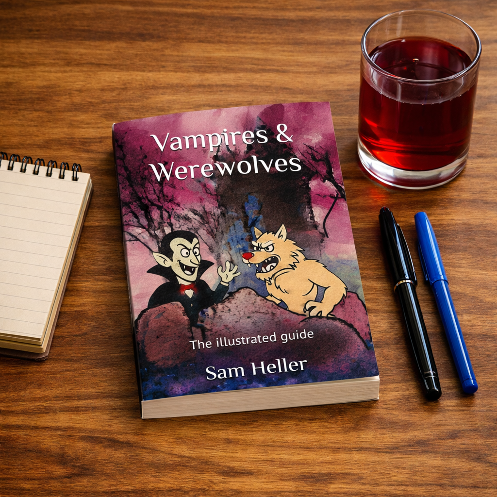 Vampires and Werewolves, the illustrated guide, by Sam Heller