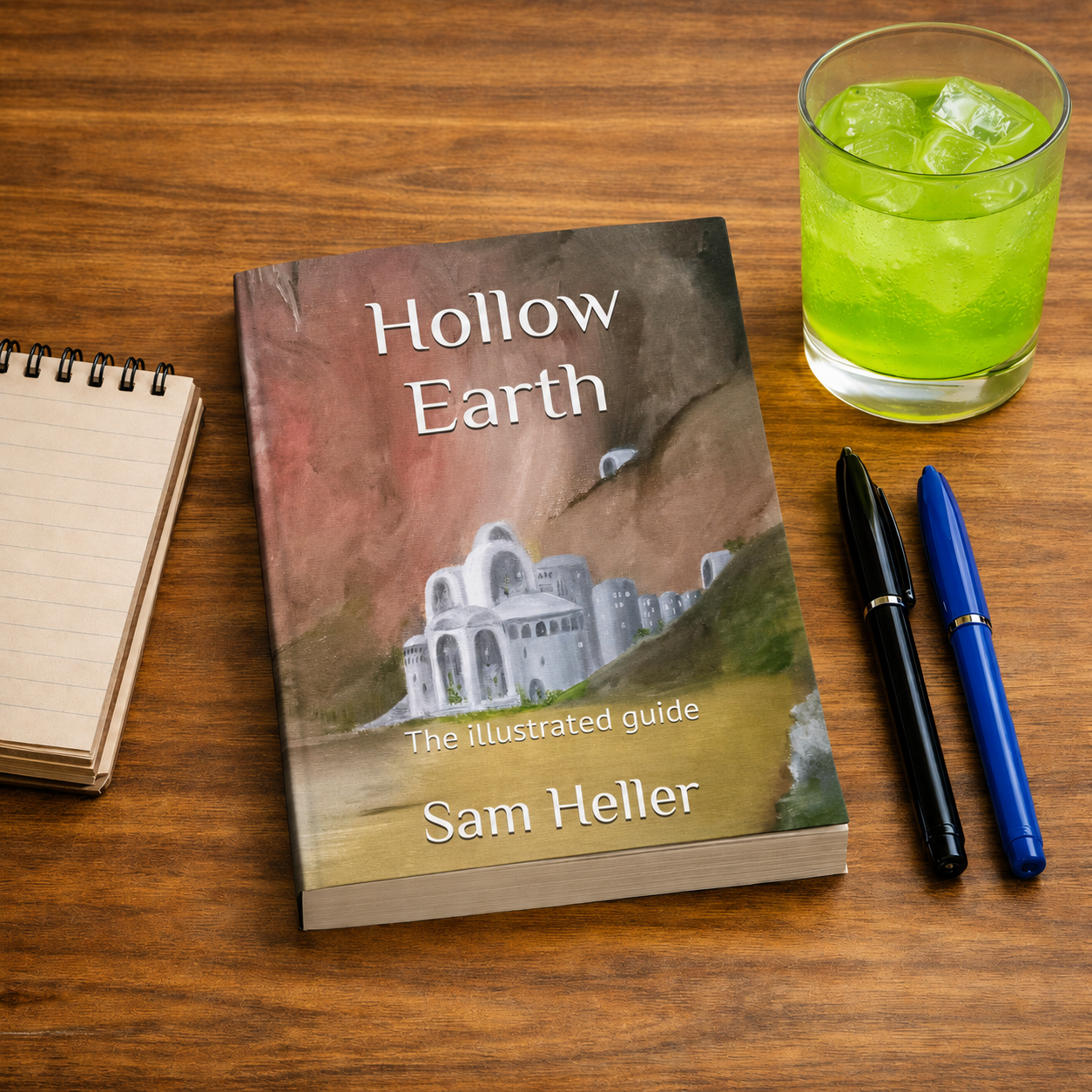 Hollow Earth, the illustrated guide, by Sam Heller