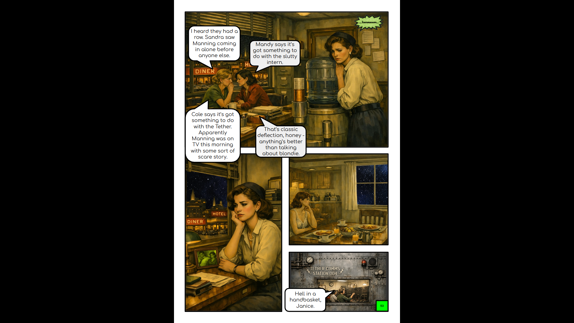 Separation, graphic novel by Sam Heller