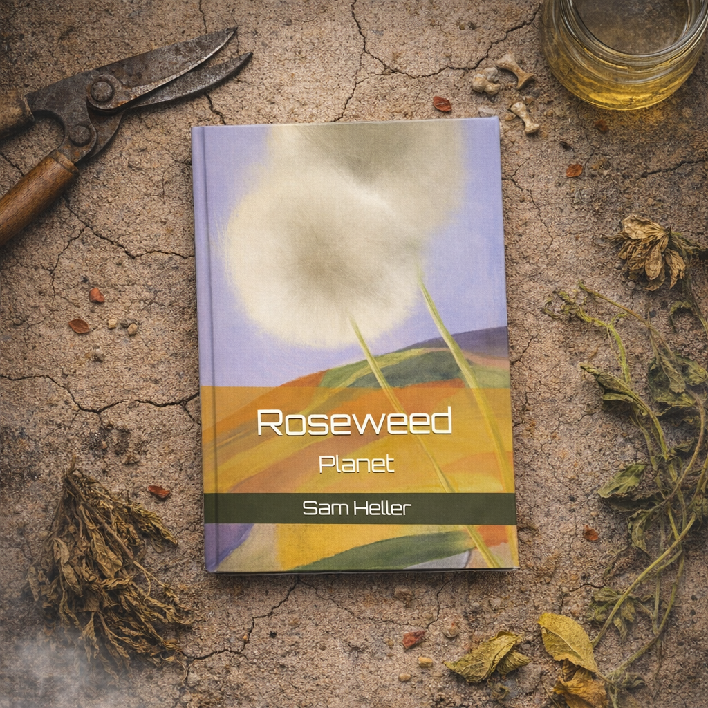 Roseweed Planet, by Sam Heller